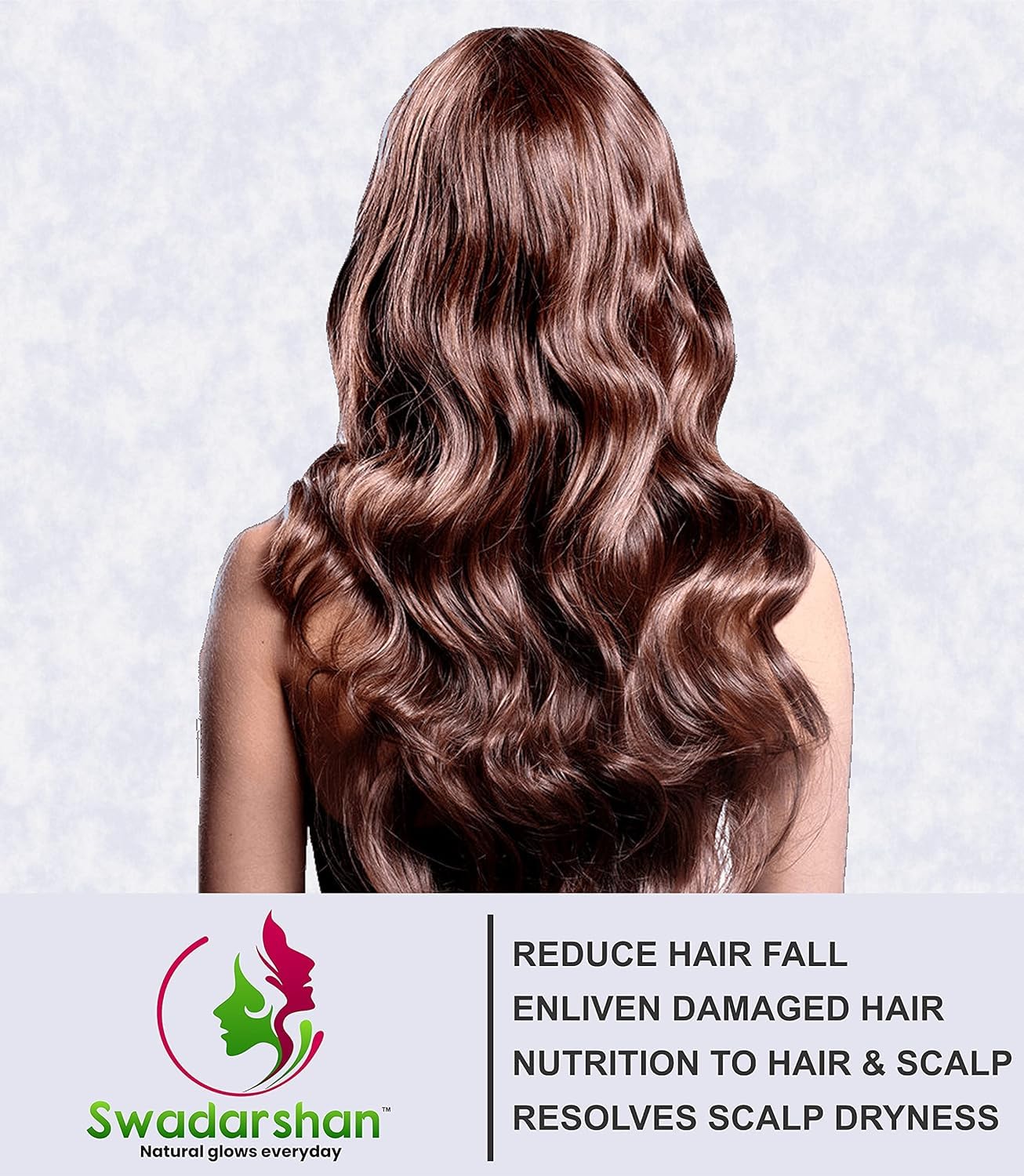 Swadarshan Keratin Smooth Hair Mask for Hair Growth & Repair - Deep Conditioning Treatment for Dry, Damaged, Frizzy Hair - Professional Hair Care for Smoother, Stronger Strands - Perfect for Daily Use, Salon Treatments & At-Home Hair Care (SDHM_Pack_01)