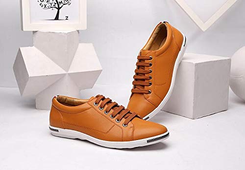 Stylish Men's Oxford Shoes - Comfortable Casual & Business Flats for Work, Office, and Formal Occasions