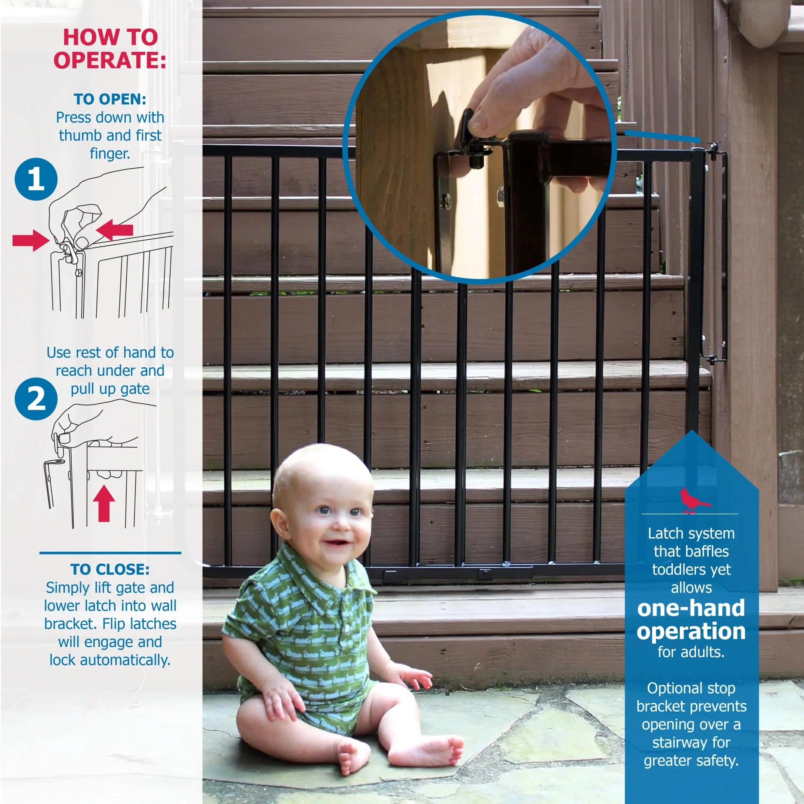 White Indoor Outdoor Dog Gate - Adjustable Pet Safety Barrier for Home, Stairs & Yard - Secure Your Pets Safely in Any Room or Garden