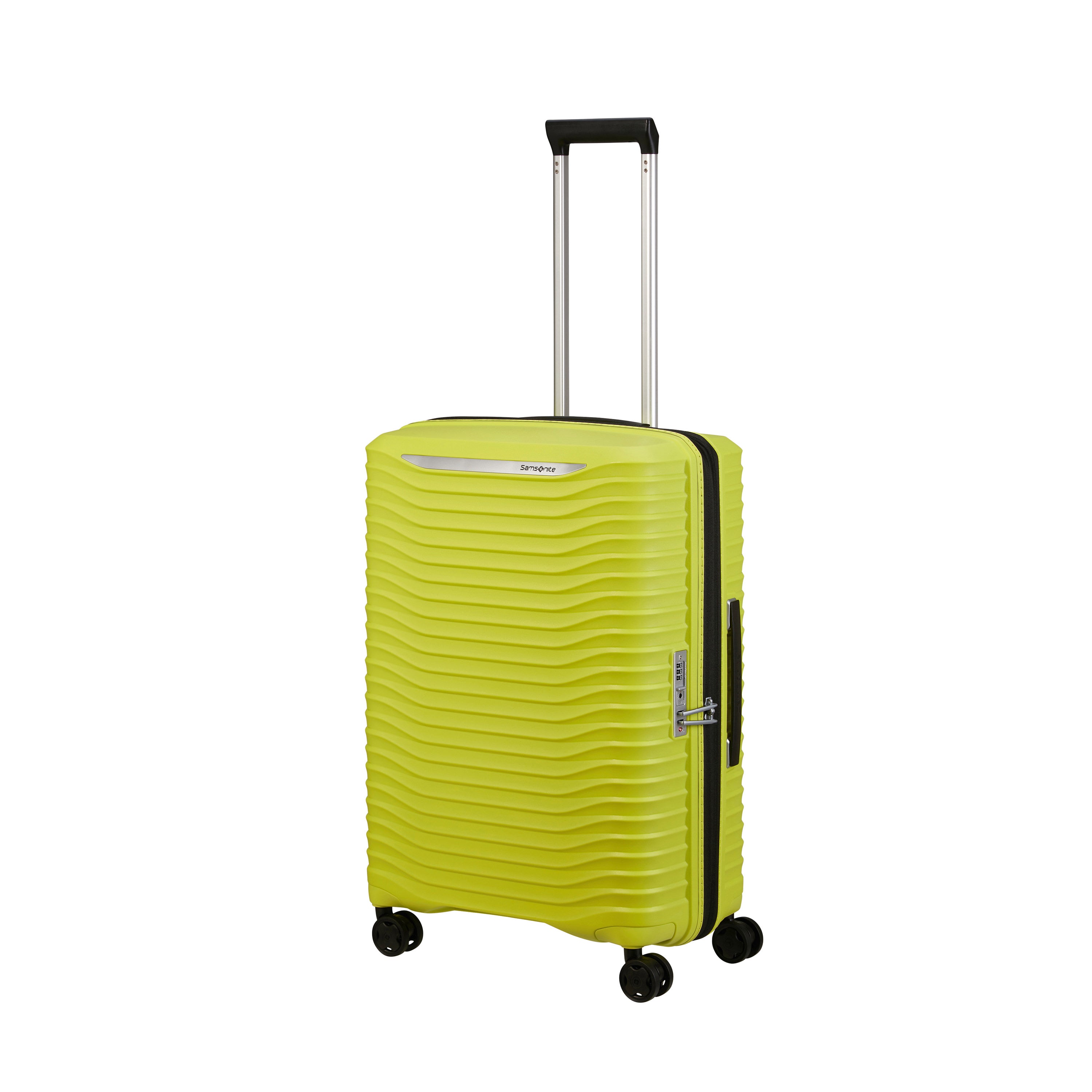 Samsonite Upscape Spinner Expandable 3 Piece Luggage Set - Lightweight Hardside Suitcases with 360° Wheels for Travel, Business & Vacation (Black)