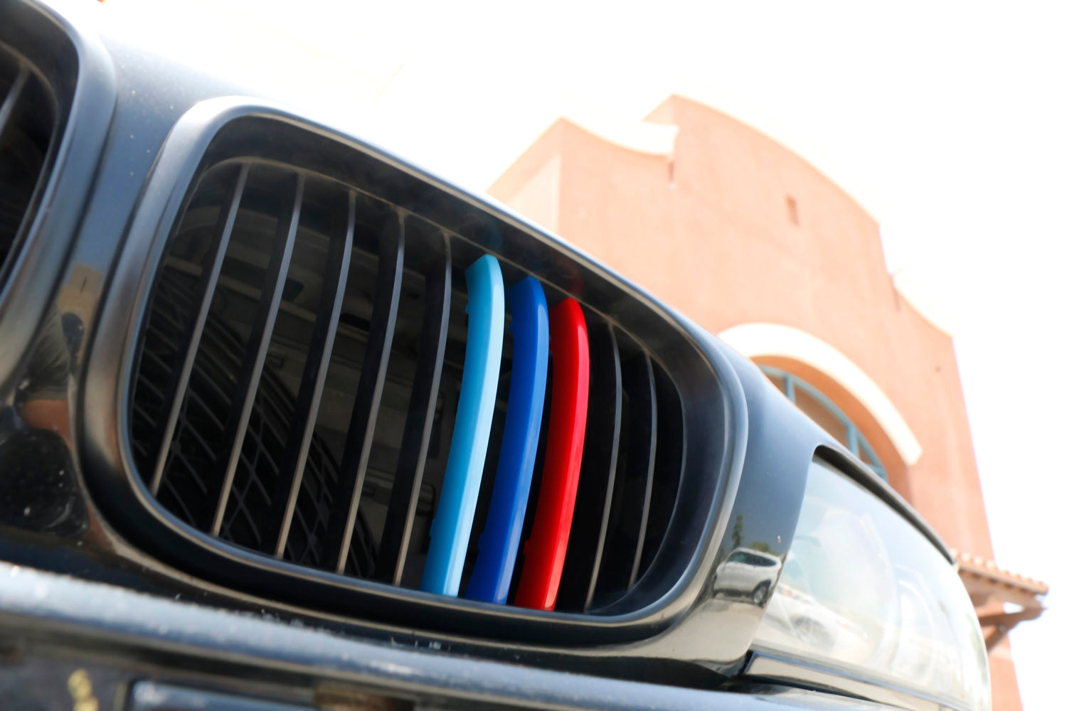 BMW E39 5 Series (1995-2003) ///M Style Colored Grille Insert Trims - 10 Beam Grill Upgrade for Enhanced Style & Performance | Perfect for Car Enthusiasts & Custom Builds
