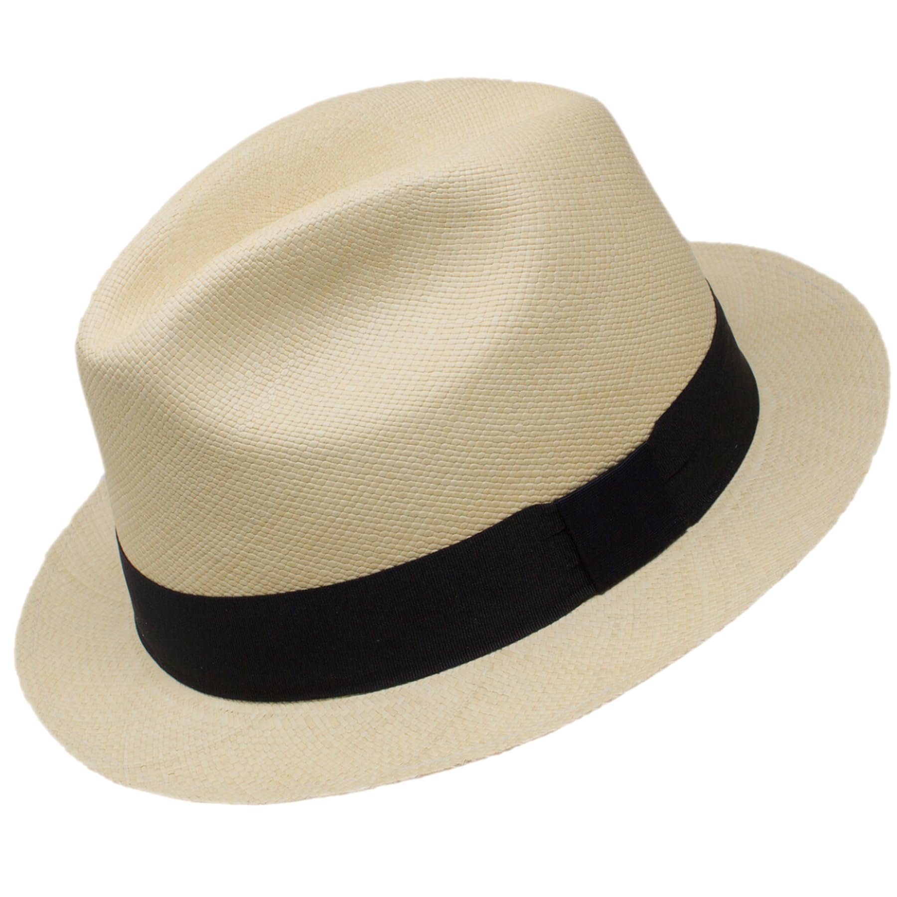 Gamboa Original Panama Hat for Men & Women - Borsalino Straw Summer Sun Hat with UV UPF50+ Protection - Perfect for Beach, Travel & Outdoor Activities