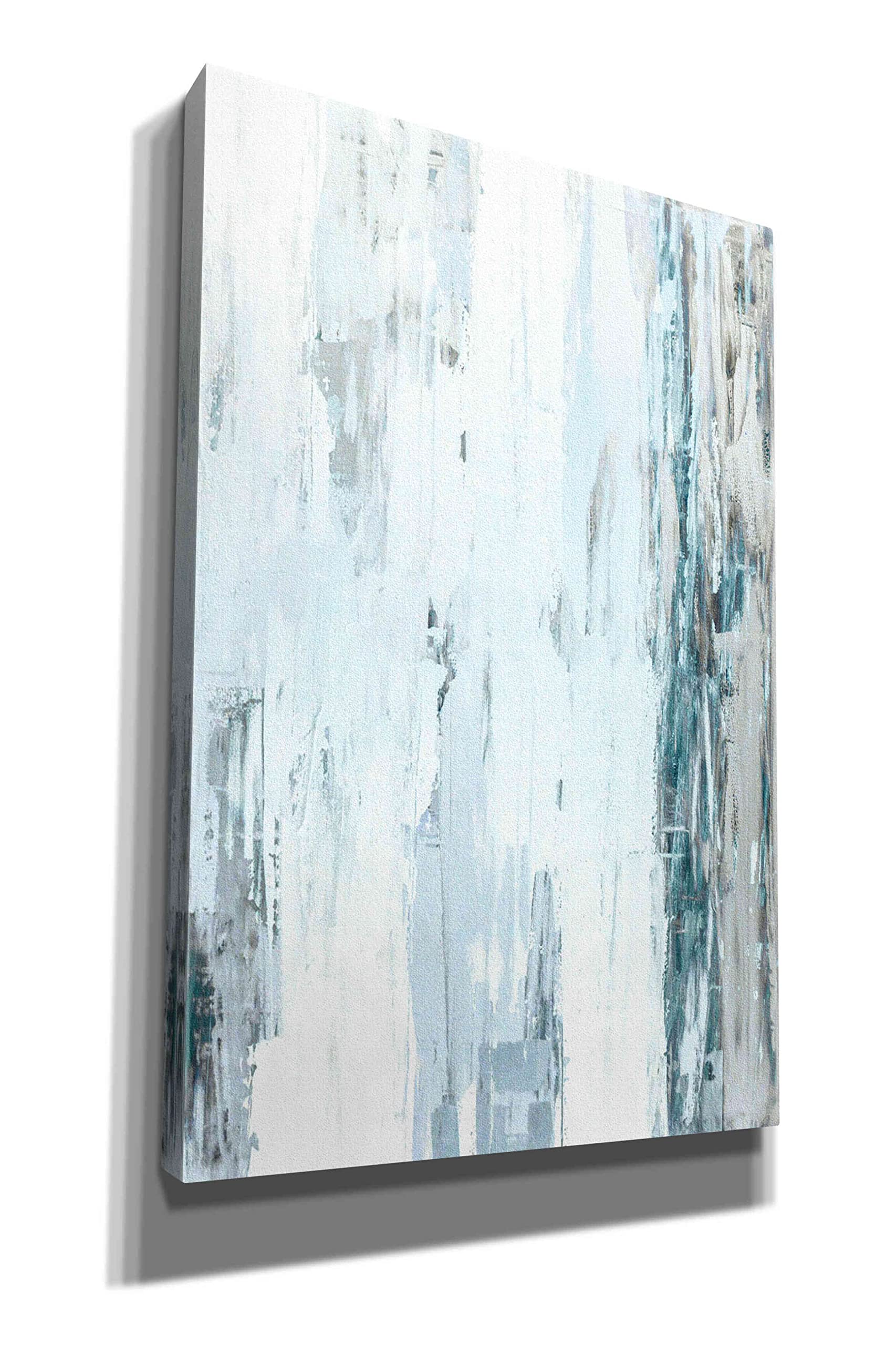 Incado Epic Graffiti 'Abstract Blue I' Giclee Canvas Wall Art - 40x60 Inches Modern Home Decor for Living Room, Bedroom & Office