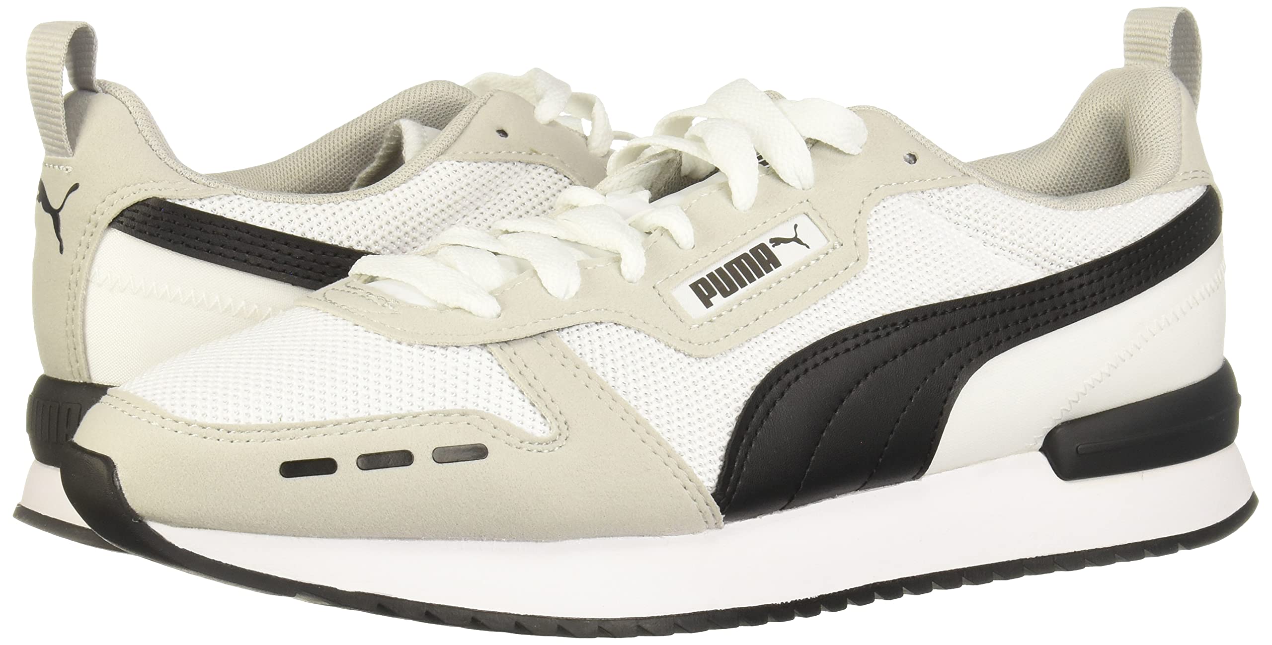 PUMA Men's R78 Sneakers - Lightweight Running Shoes for Men, Comfortable Walking & Gym Training Shoes, Breathable Mesh & Cushioned Sole - Perfect for Jogging, Workouts & Casual Wear