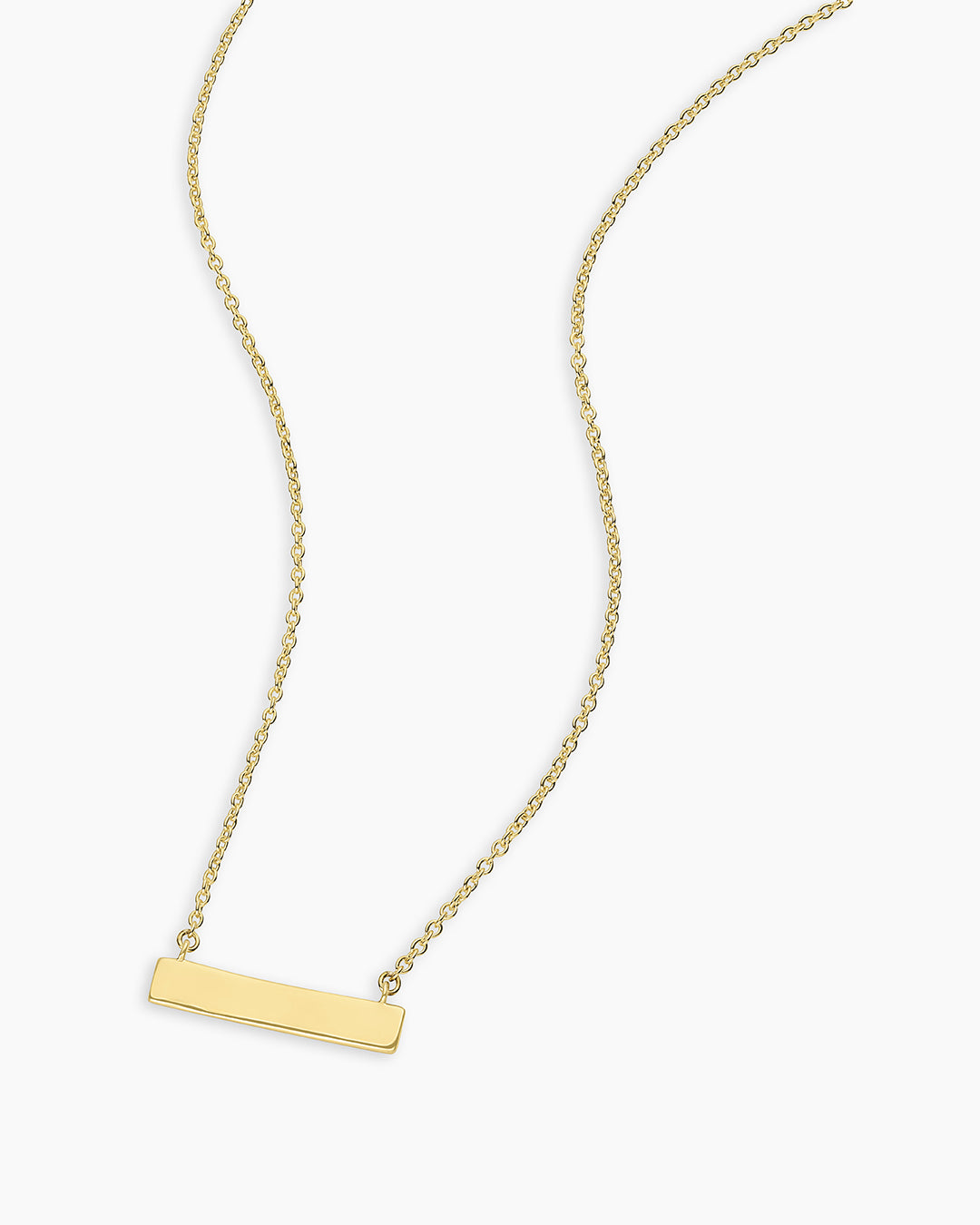 Custom Gold Plate Necklace - Personalized Nameplate Pendant for Women - Perfect for Gifts, Anniversaries & Everyday Elegance
