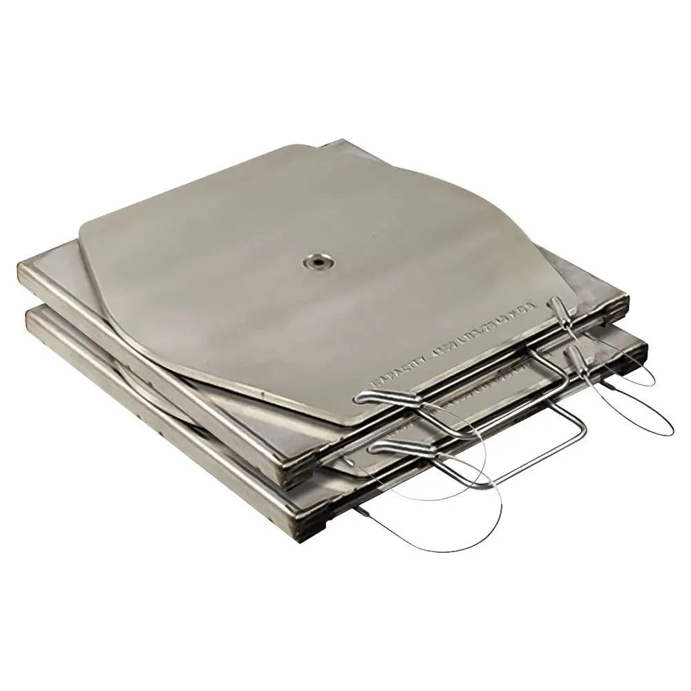 Heavy Duty Stainless Steel Turntable - 3000 lbs Capacity (Pair) - TT1001KIT - Perfect for Industrial Equipment, Vehicle Positioning, and Heavy Machinery Rotation
