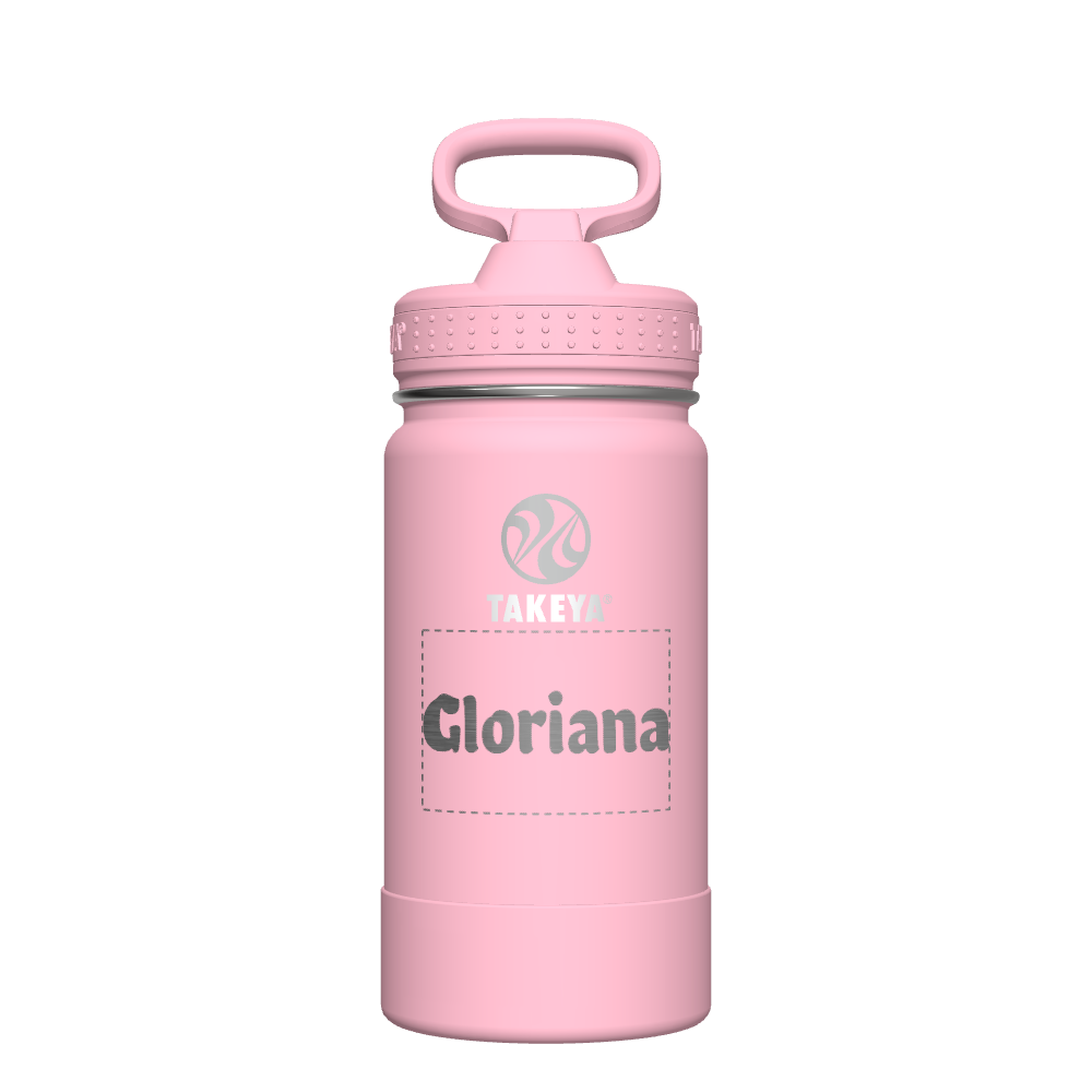 Customized Active Kids Water Bottle with Straw Lid - Leakproof & BPA-Free Sports Water Bottle for School, Outdoor Play & Travel