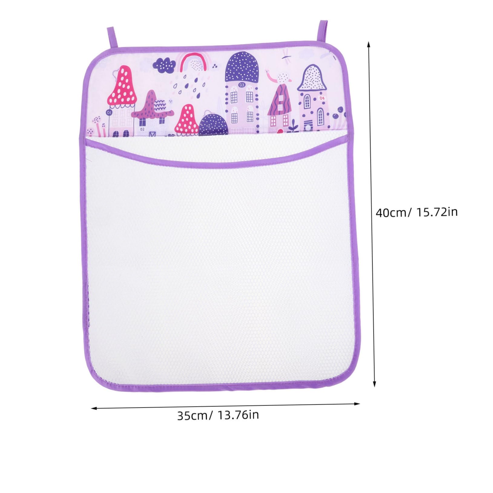 HOOTNEE Bath Toy Storage Net - Mesh Wall Hanger Organizer for Kids Bath Toys | Perfect for Toddler Bath Time Organization & Bathroom Decor