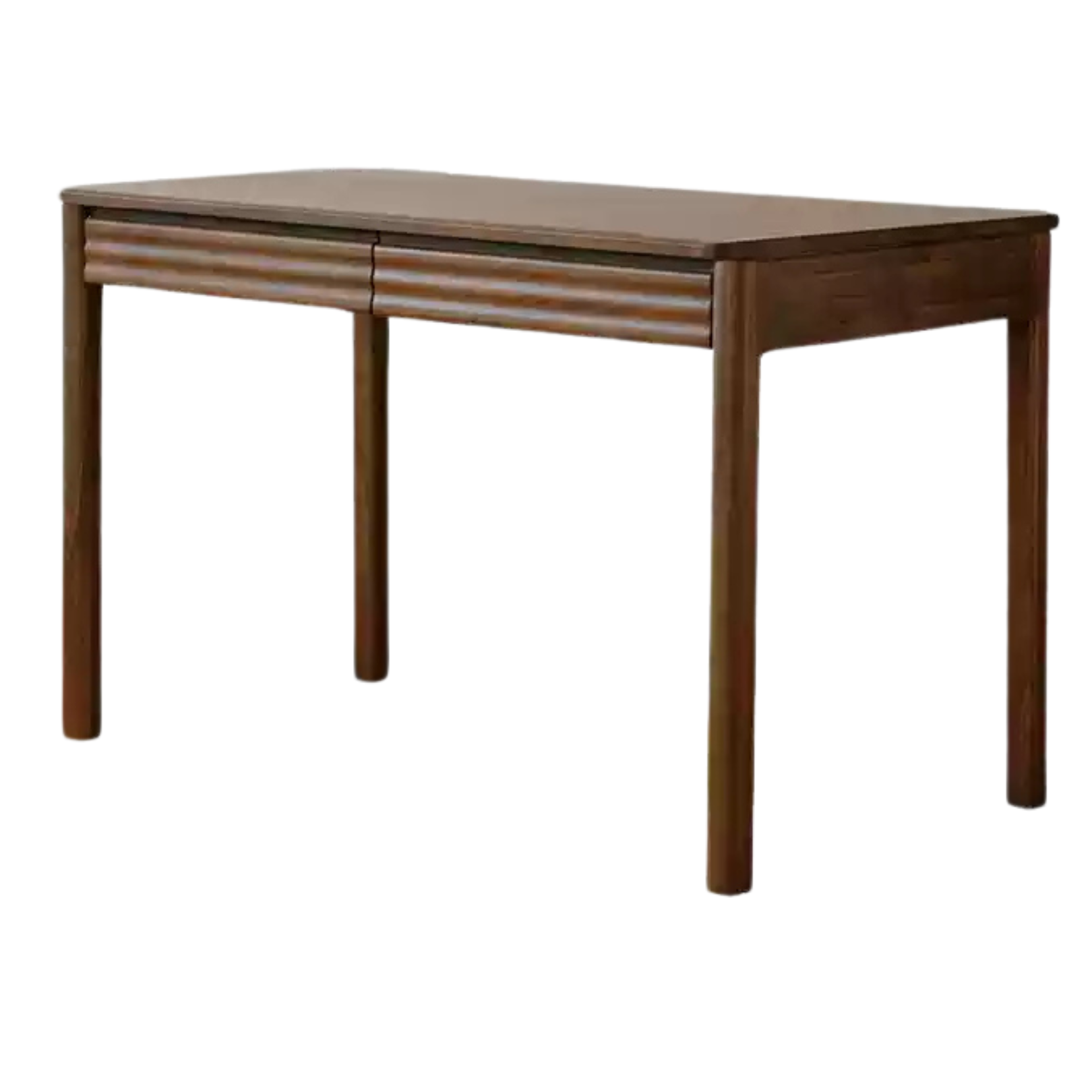 Premium Black Walnut Solid Wood Rectangular Office Desk - Modern Executive Workstation for Home & Business Use - Perfect for Remote Work, Study & Professional Workspaces