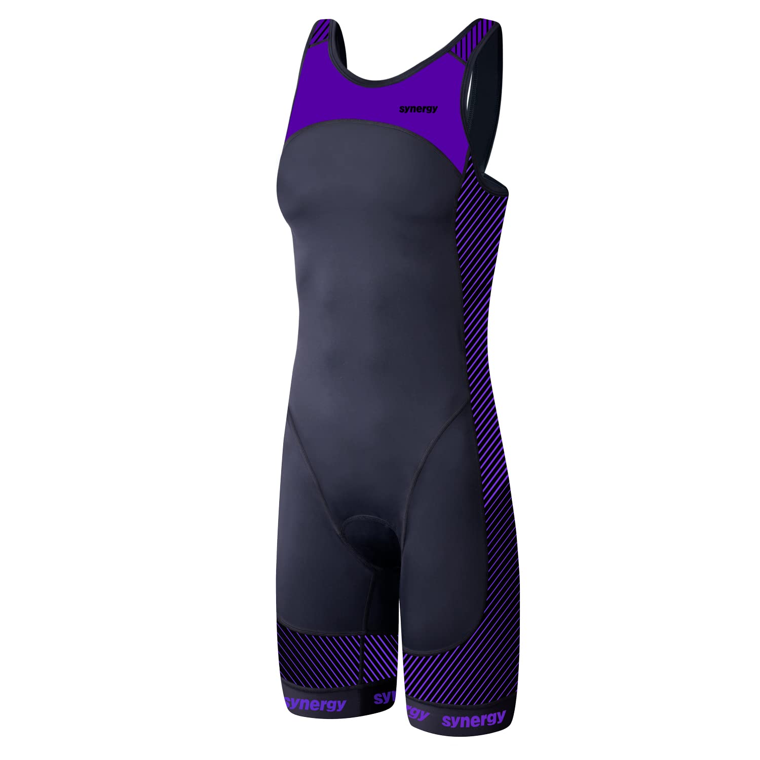 Synergy Women's One Piece Triathlon Suit - Lightweight Open Back Design for Swimming, Biking & Running - Perfect for Triathlons, Training & Competitions