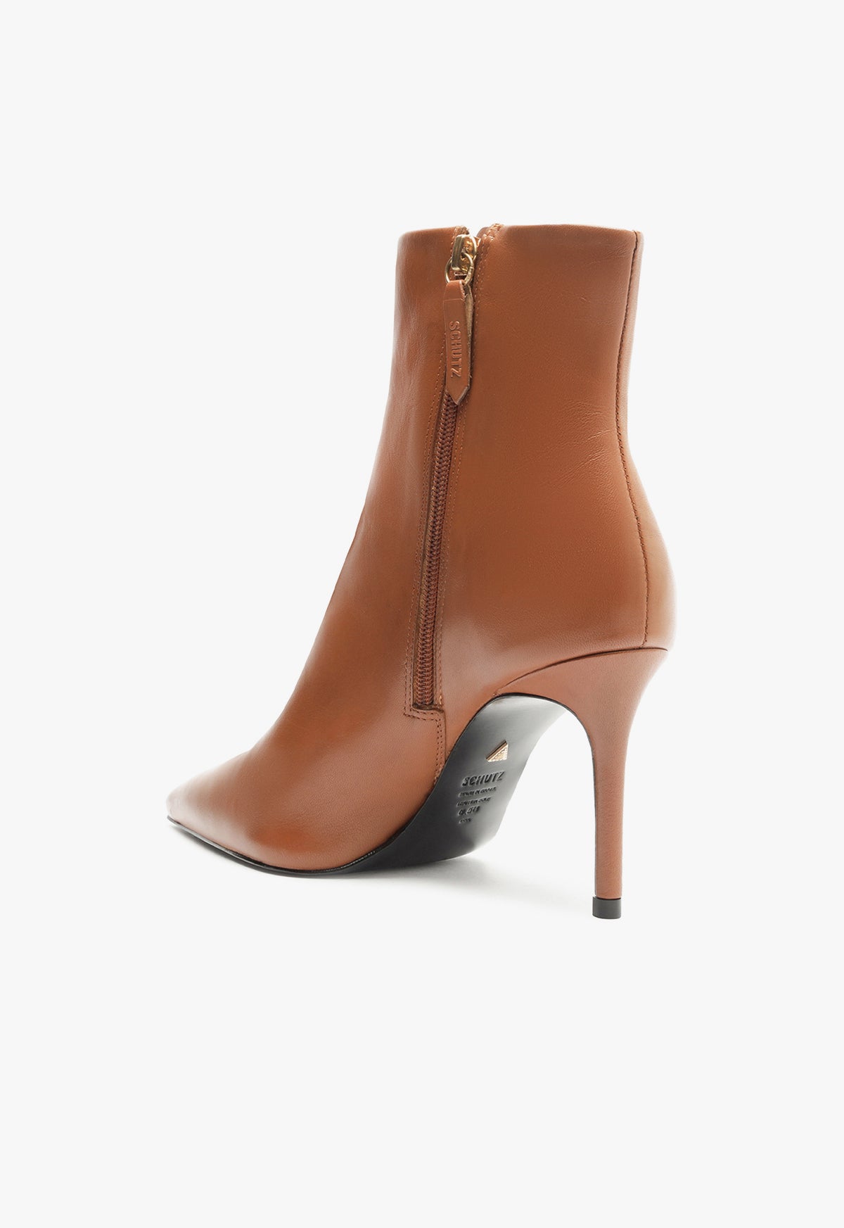 Mikki Nappa Leather Bootie F24 - Women's High Heel Ankle Boots for Fall & Winter Fashion, Office & Party Wear - S2205900020008
