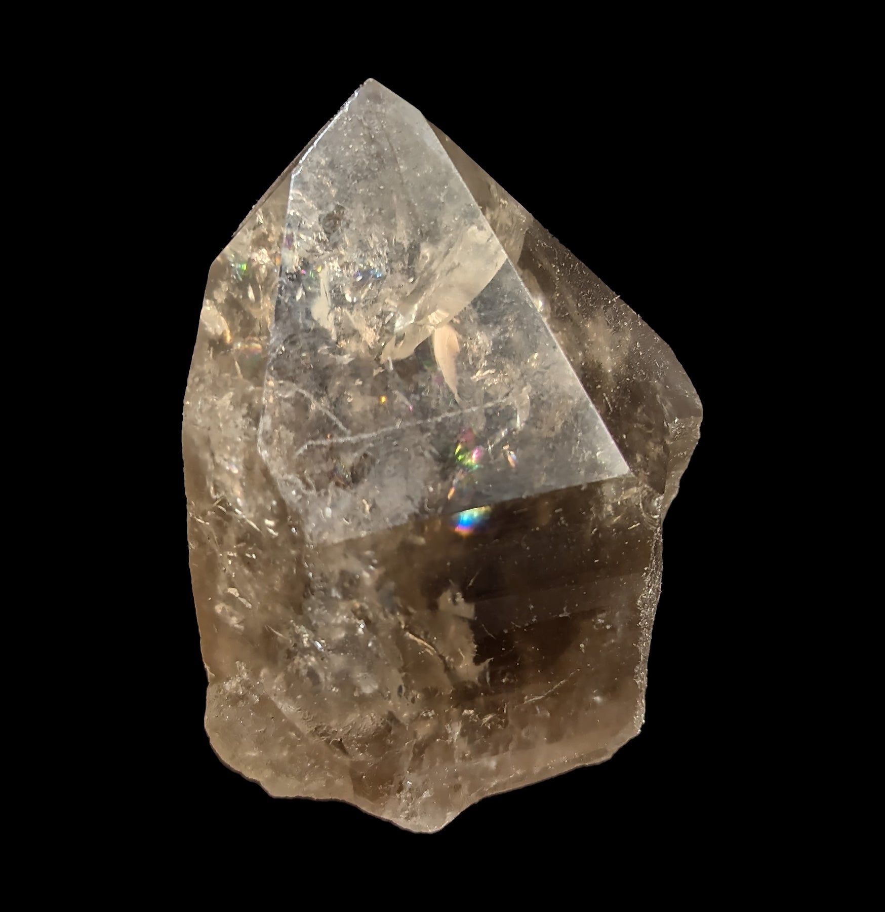 Natural Brown Smokey Quartz Crystal Point - Healing Stone for Meditation, Energy Cleansing & Home Decor - Perfect for Spiritual Healing, Chakra Balancing & Gift Giving