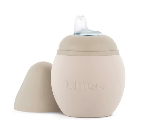 Elhee Leak Proof Training Cup – 8oz / 240ml Spill-Proof Sippy Cup for Toddlers | BPA-Free Baby Drinking Cup for Daycare, Travel & On-the-Go Use