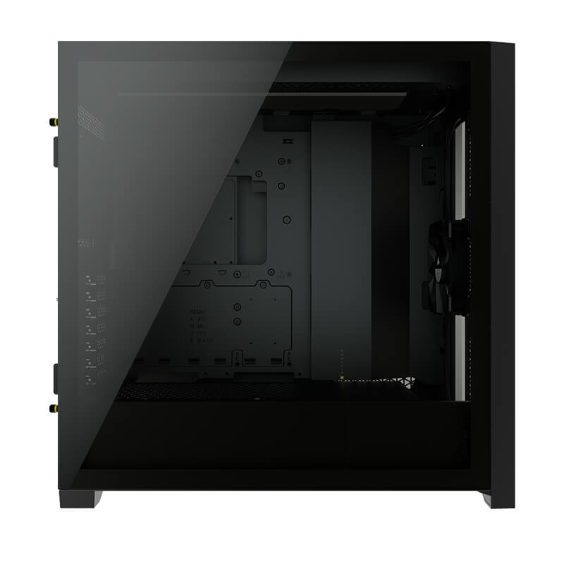 Corsair 5000D AIRFLOW Mid Tower PC Case - Black Tempered Glass, High Airflow Design for Gaming & Workstation Builds - Perfect for Streamers & Content Creators