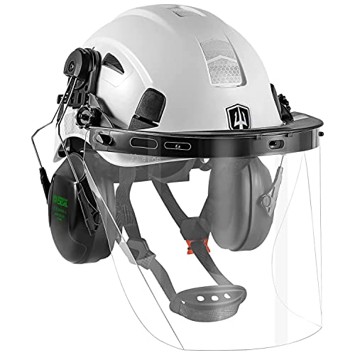 White+clear Pc Face Shield