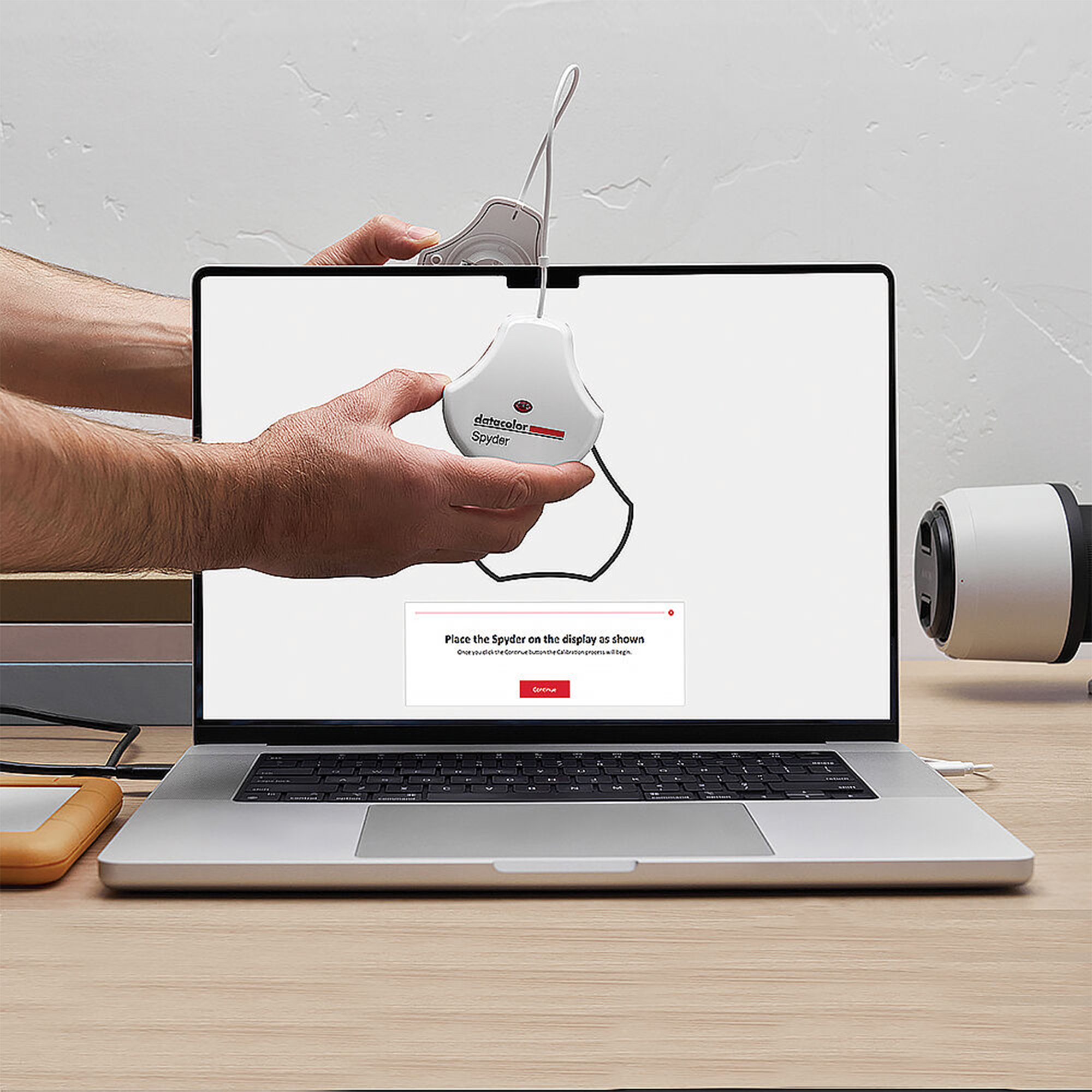 Datacolor Spyder Essential Colorimeter - Monitor Calibration Tool for Accurate Colors | Perfect for Photography, Graphic Design & Video Editing