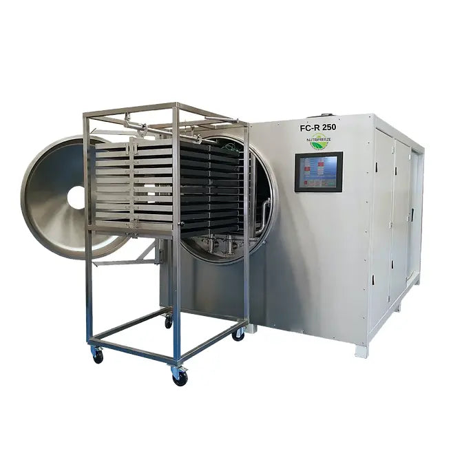 NutriFreeze FC R 250 Freeze Dryer & Chiller Machine for Food Preservation, Pharmaceuticals, and Laboratory Use - Commercial & Home Freeze Drying Equipment
