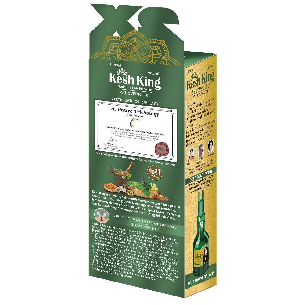 Best Herbal Ayurvedic Hair Oil for Fast Hair Growth & Thickness - 100ml | Natural Remedy for Hair Loss, Dandruff & Scalp Care - Perfect for Daily Use & Hair Treatment