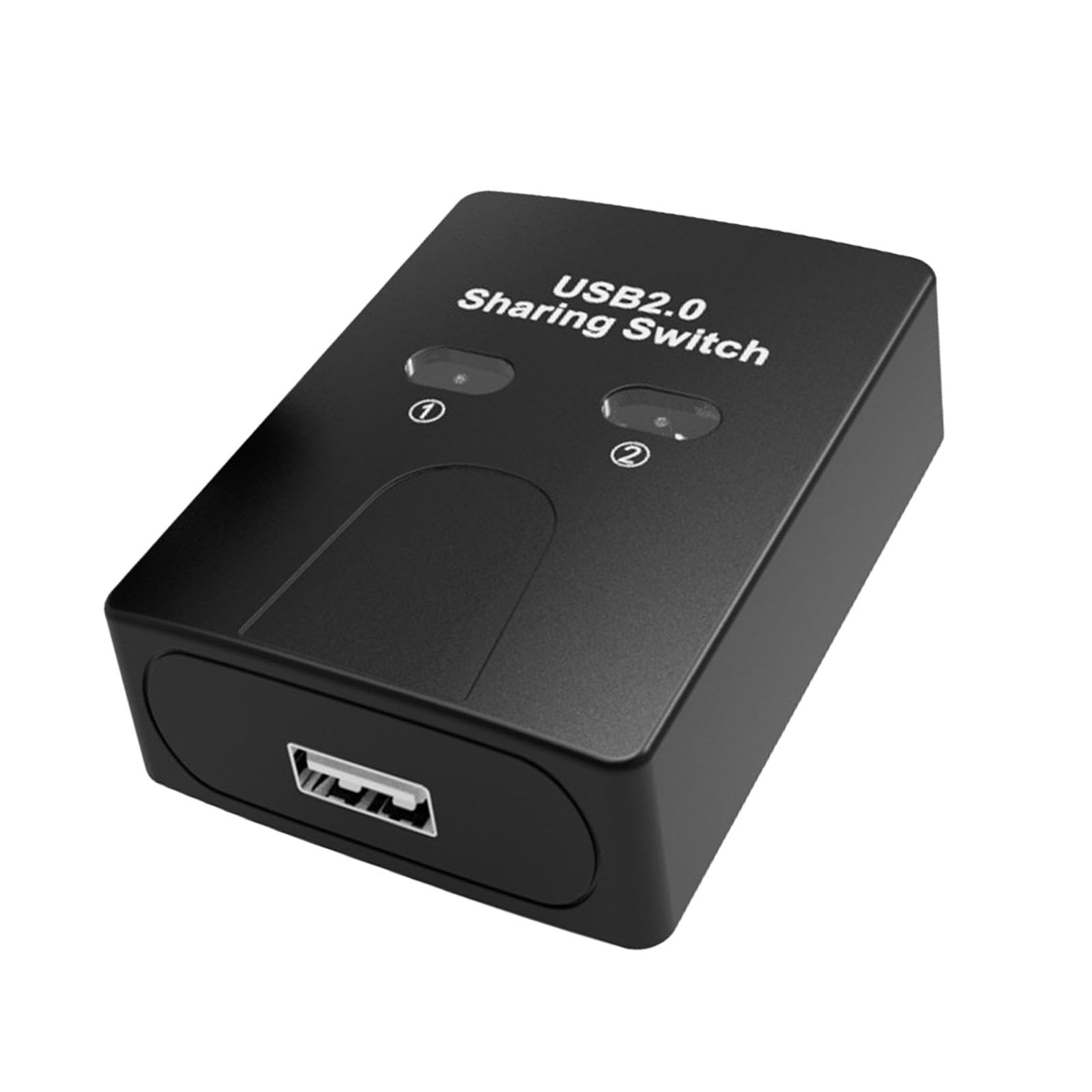 Ronyme 2-in-1 USB Printer Sharing Switch | USB Peripheral Device Switcher for PC & Computer | Stable Connection for U Disk & Printers | Perfect for Home Office & Small Business Workstations