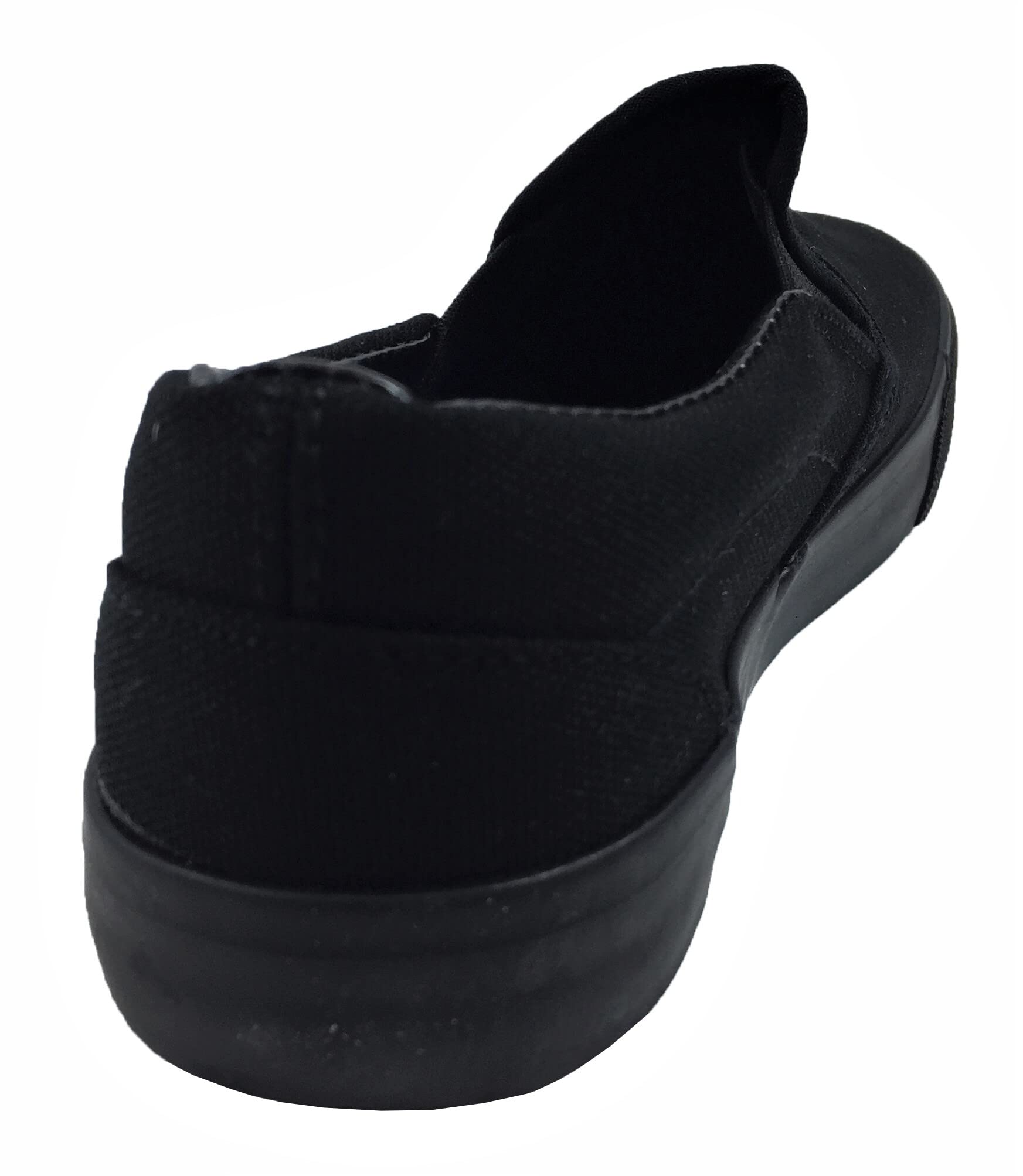 Kids' Classic Slip-On Canvas Sneakers - Comfortable Skater Shoes for Boys & Girls | Perfect for School, Skateboarding & Casual Wear