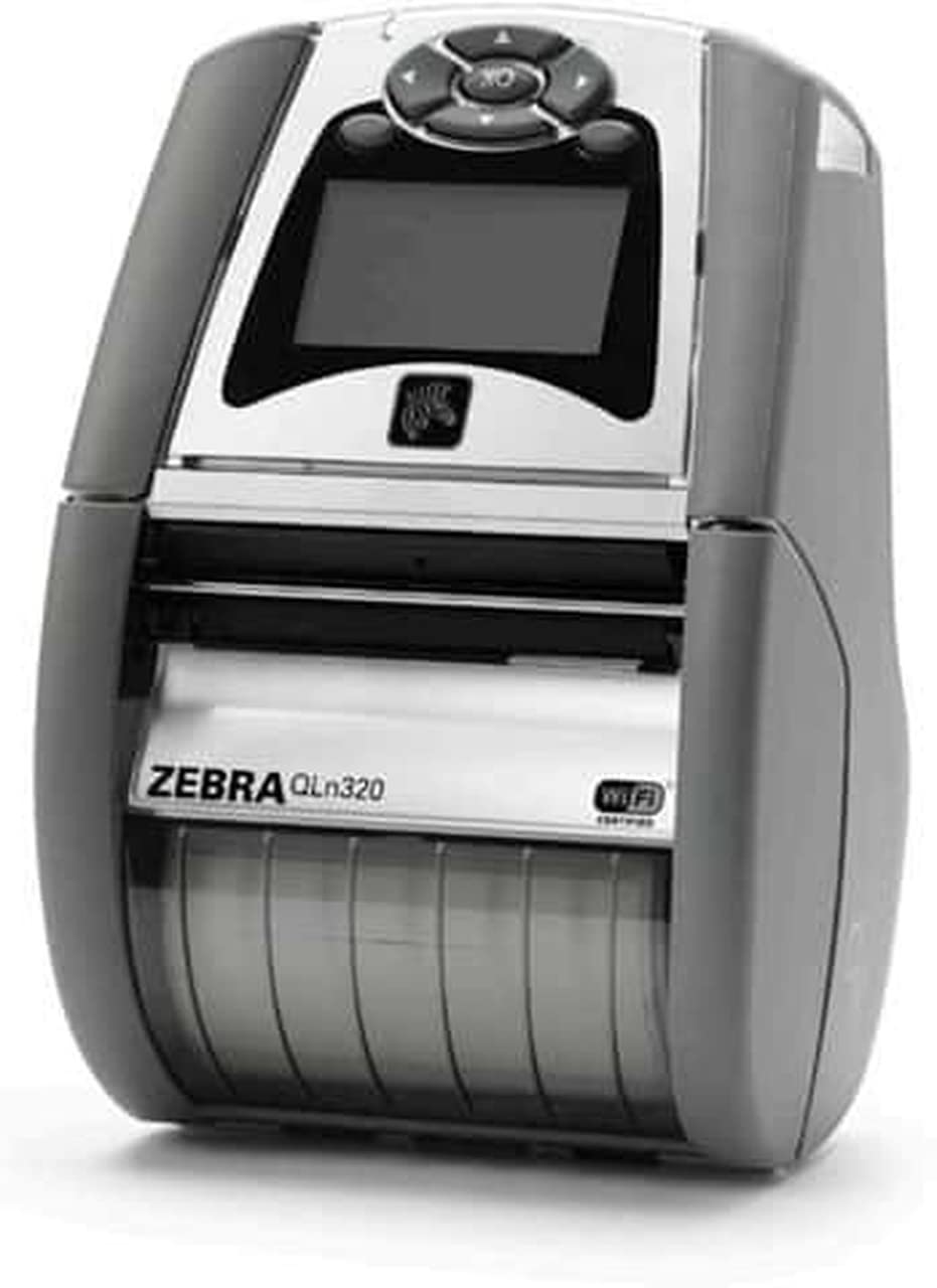 Zebra QLN320 HC 3-Inch Industrial Bluetooth Printer - USB, 802.11abgn Wi-Fi, Dual Radio, BT 3.0 - Perfect for Warehouse Labeling, Shipping & Logistics, Retail Inventory Management