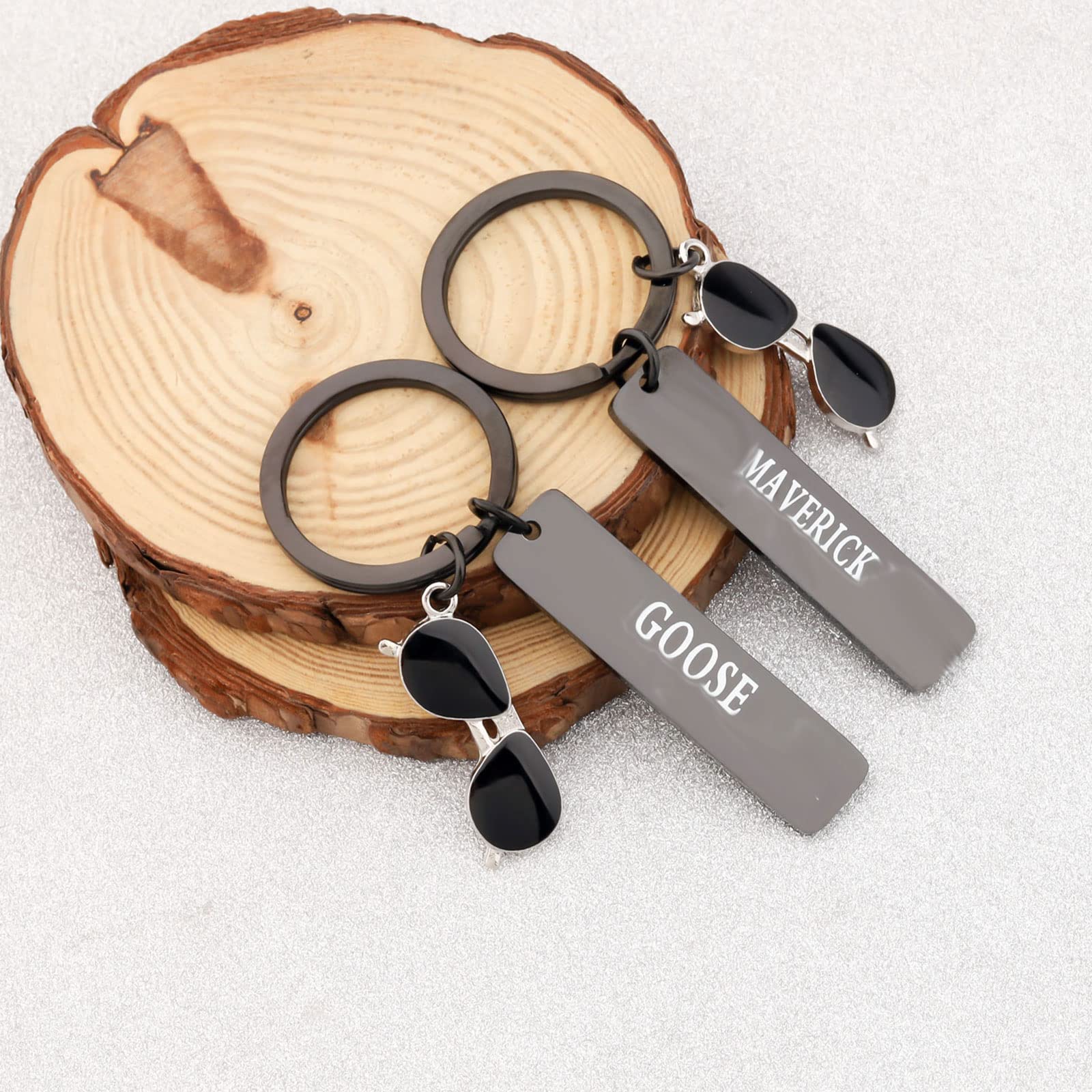CHOORO BFF Keychain Set - Best Friend Jewelry Gift for Fans, Perfect for Birthdays, Anniversaries, and Daily Carry