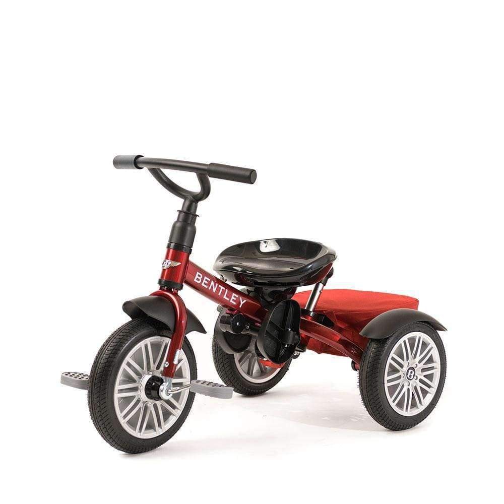 Bentley 6-in-1 Convertible Baby Tricycle with Parent Push Handle - Toddler to Kids Trike for Indoor & Outdoor Play, Park Rides, and Family Walks