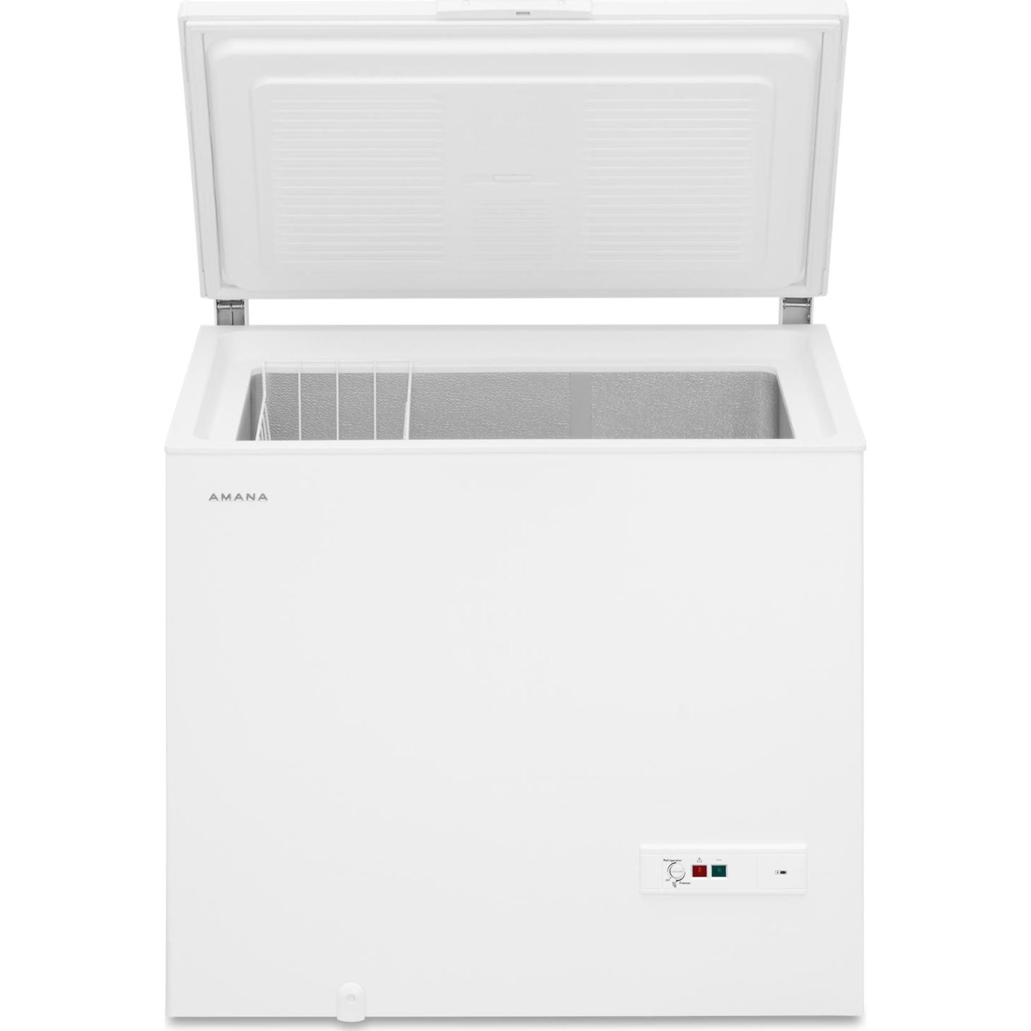 Amana AQC0902LW 9 Cubic Feet Chest Freezer - Energy Efficient White Deep Freezer for Home, Garage & Restaurant Use - Perfect for Frozen Food Storage & Bulk Meal Prep