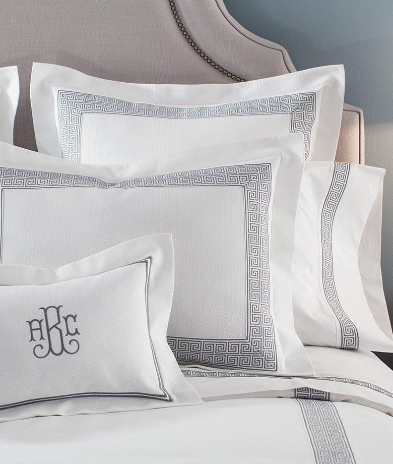 Alexa Embroidered Duvet Cover Set - Queen Size Luxury Bedding with Floral Design - Perfect for Master Bedroom, Guest Room & Hotel Decor