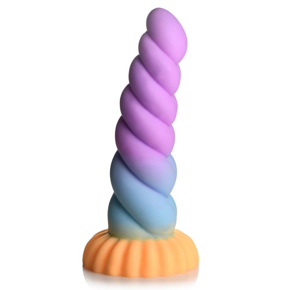 Mystique Silicone Unicorn Horn Dildo - Fantasy Adult Toy for Women & Couples - Perfect for Role Play, Bachelorette Parties & Sensual Exploration