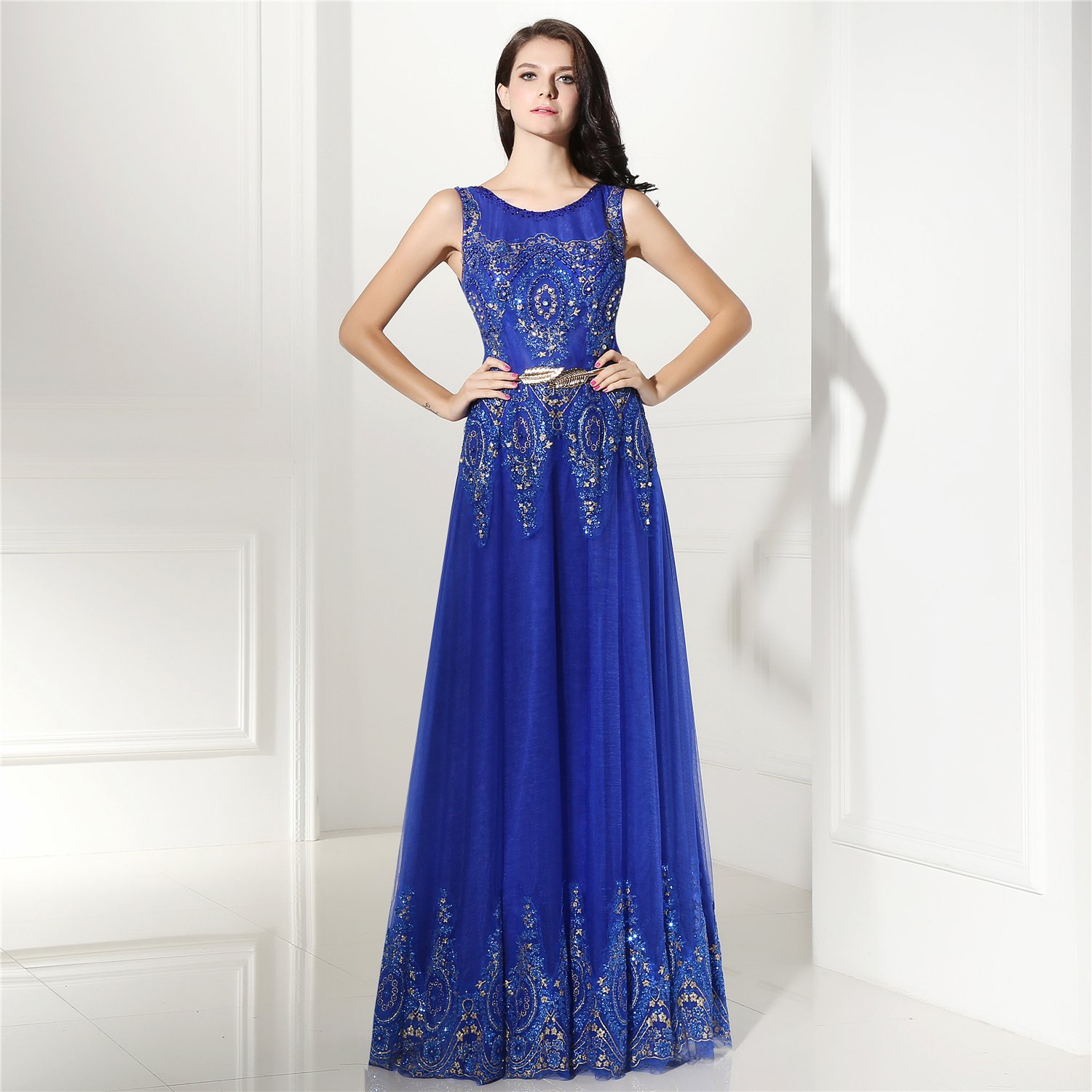 Elegant Women's Long Gradient Ombre Chiffon Formal Prom Evening Gown - Perfect for Homecoming, Wedding Guest, Red Carpet & Special Occasions
