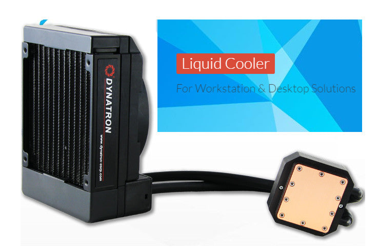 Dynatron L5 High Performance CPU Liquid Cooler - Efficient Cooling for Gaming PCs and Workstations