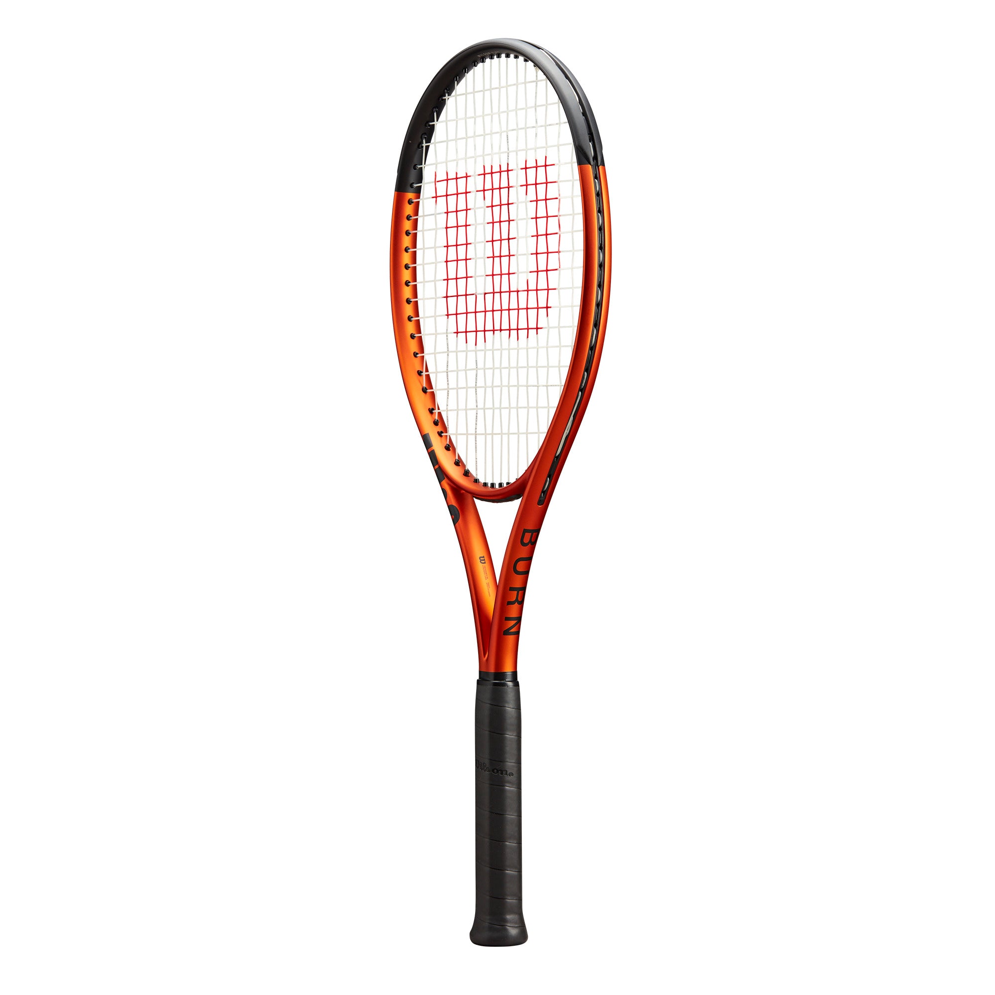 Wilson Burn 100 v5 Tennis Racket - Carbon Fiber Lightweight Racquet for Men & Women | Perfect for Competitive Play & Training Sessions