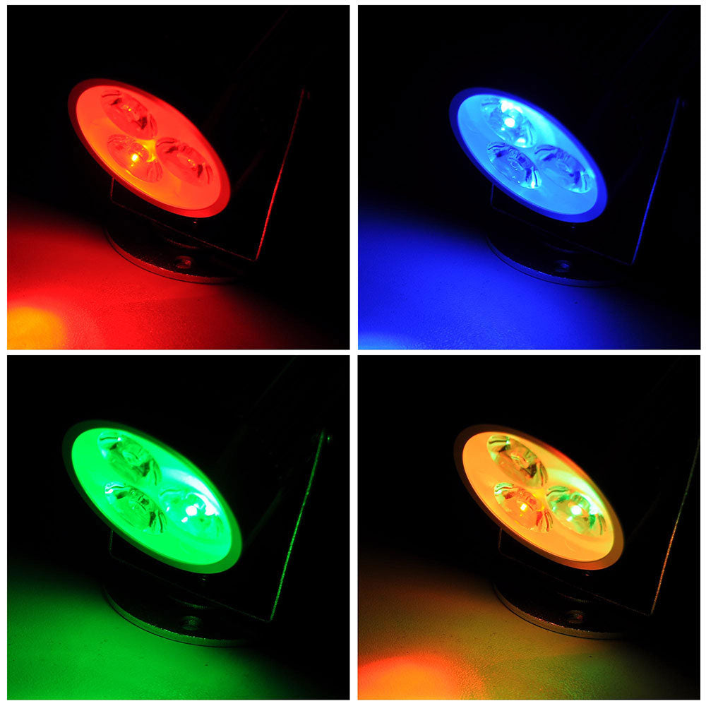 16 Inch Rotating Disco Ball with RGB Spotlight Set - Party Lighting for Dance Clubs, Home Parties & Events | TheLAShop