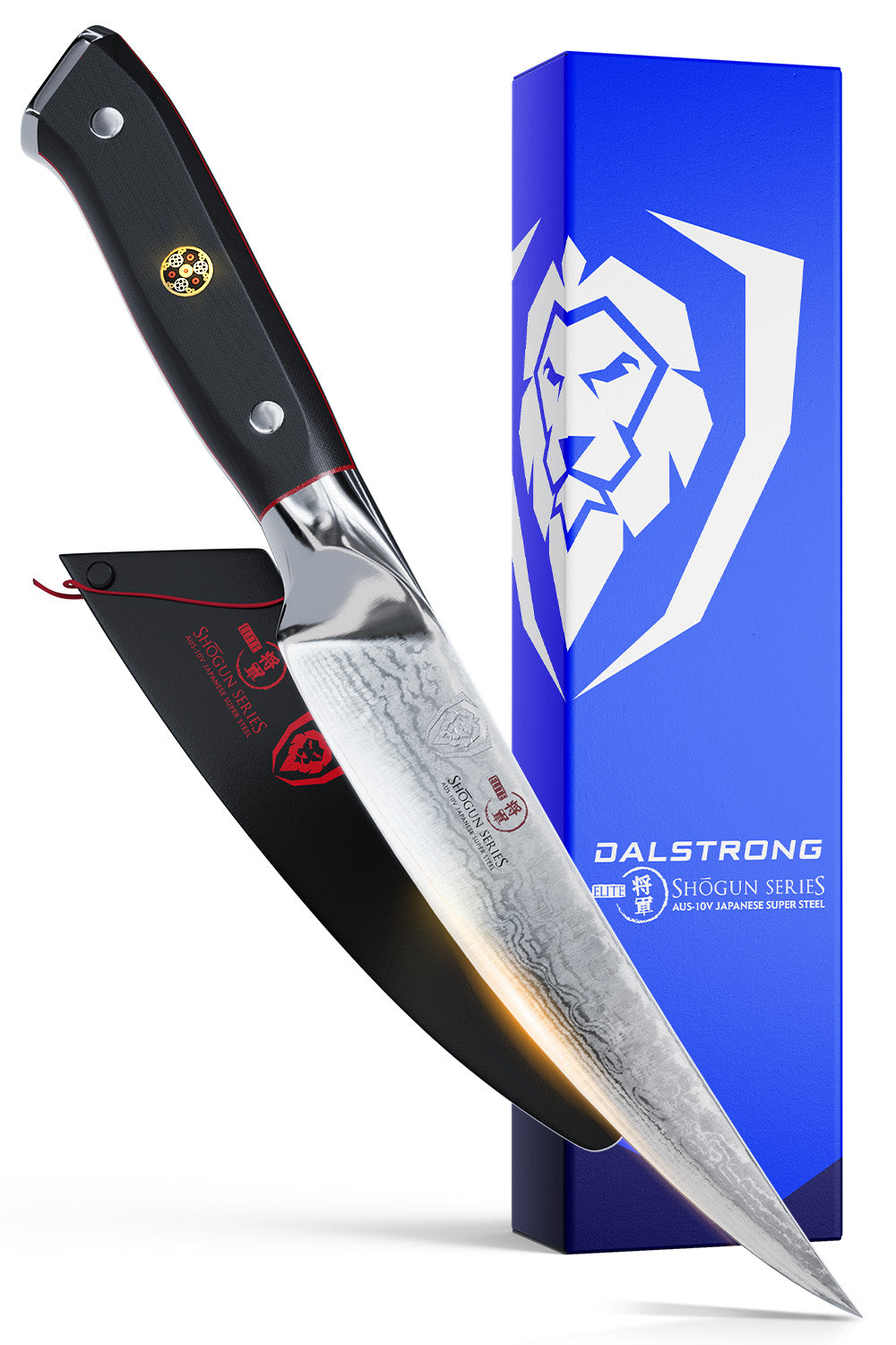 Dalstrong Shogun Series ELITE 6-inch Fillet Knife - Ultra Sharp Japanese Steel Blade for Precise Fish Filleting, Sushi Preparation & Kitchen Cooking Tasks