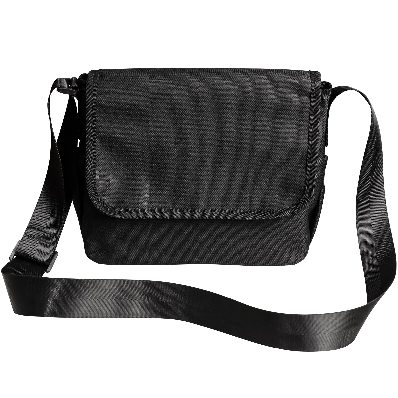 Waterproof Lightweight Crossbody Messenger Bag for Men & Women - Durable Shoulder Purse Sling Satchel for Travel, Work & Business (Black) | Perfect for Commuting, Shopping & Outdoor Adventures
