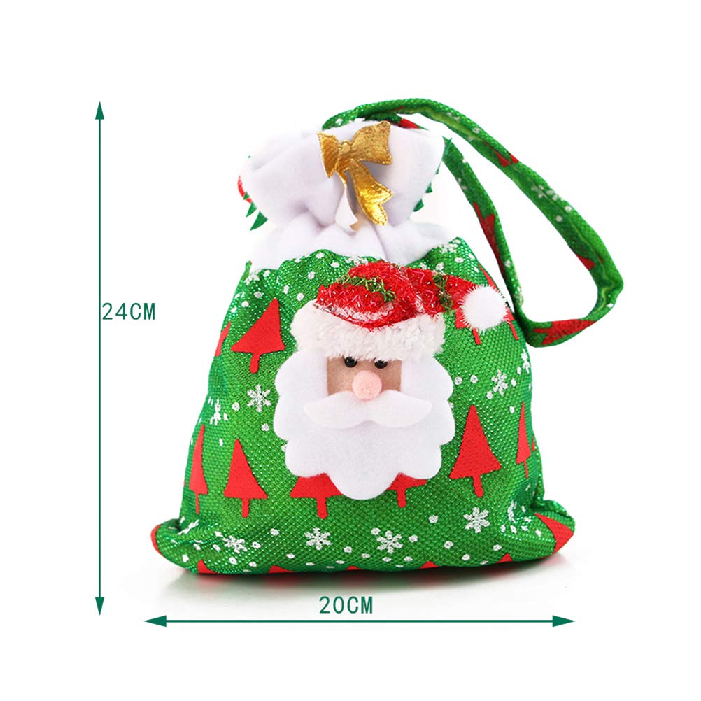 Festive Christmas Candy Bags - Holiday Party Decor & Gifts