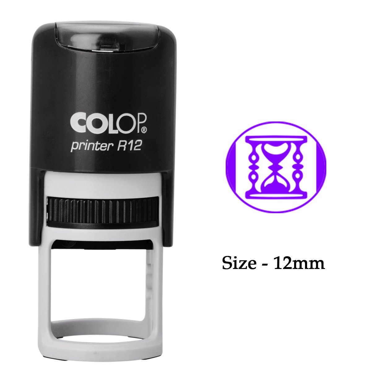 Self-Inking Stamp with Clear Print - Timer Print Plastic Stamp for Office, Business, and Document Signing | Perfect for Notary, Legal, and Administrative Use