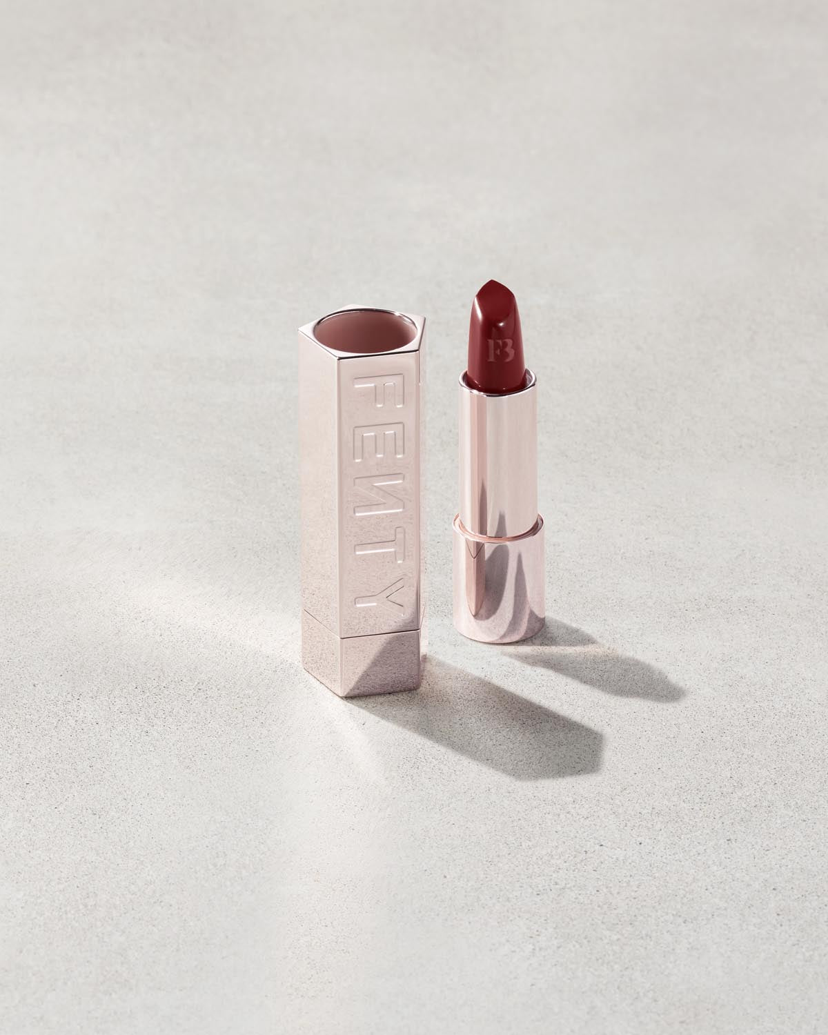 Fenty Icon The Fill Semi Matte Refillable Lipstick - Long Lasting Vegan Lipstick for Women | Perfect for Everyday Wear, Date Night & Special Occasions