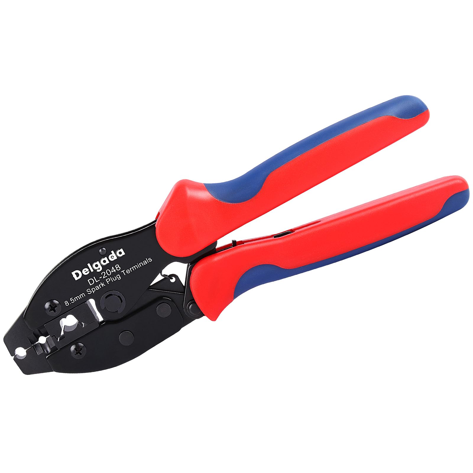 Professional Spark Plug Wire Crimper Tool - Ratcheting Crimper for 8.0-8.5mm Wires | Perfect for Automotive Repair, DIY Ignition System Maintenance & Spark Plug Replacement
