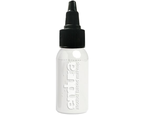 Premium White Endura Alcohol-Based Airbrush Ink for Artists – Ideal for T-Shirt Printing, Automotive Art, and Custom Illustration