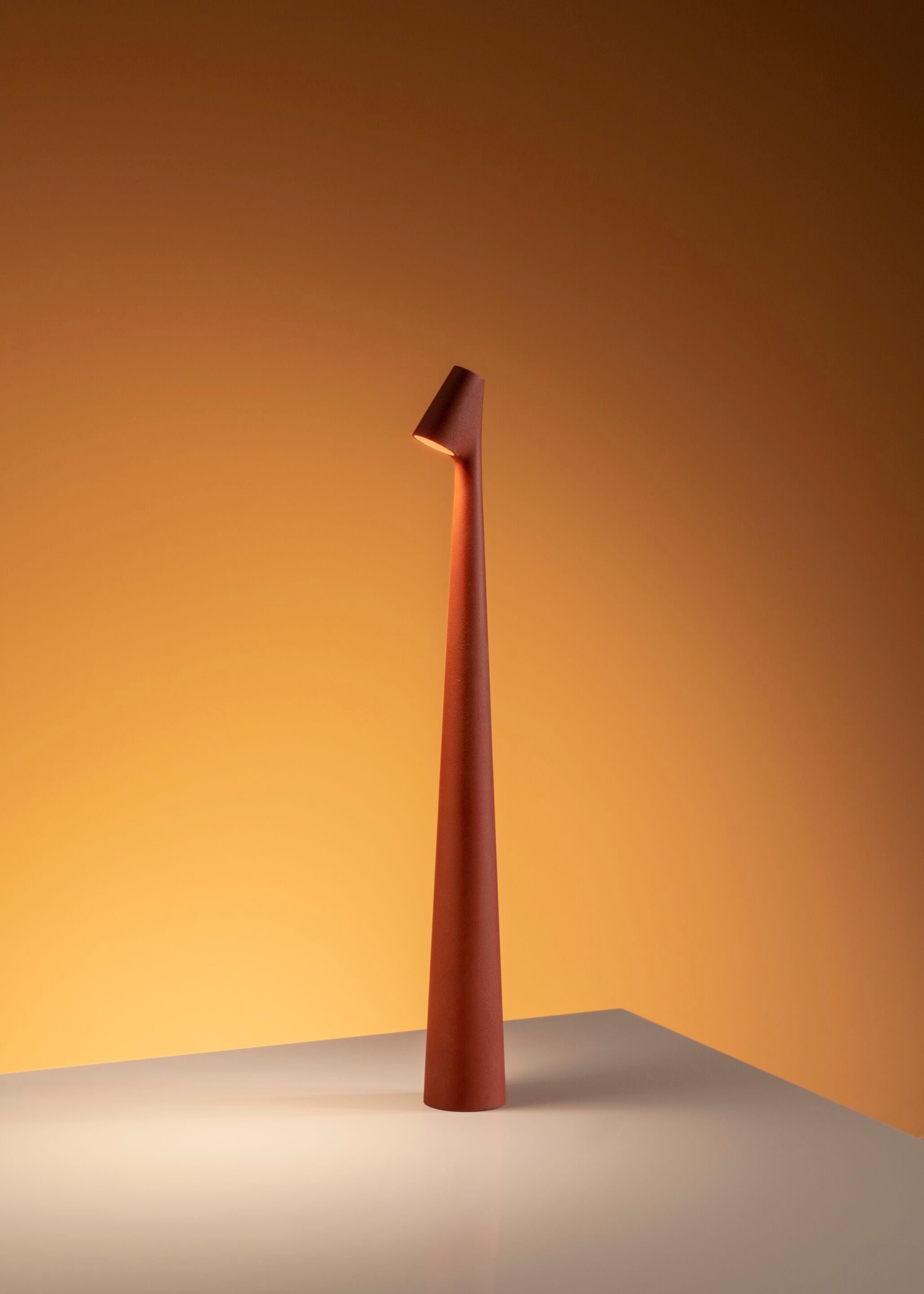 Portable Table Lamp - Handmade African Design, USB Rechargeable & Adjustable Brightness for Bedroom, Living Room, and Outdoor Camping