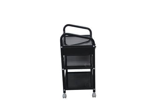 3 Tier Portable Tattoo Trolley Cart TA6039 - Mobile Tattoo Supply Organizer with Wheels for Tattoo Artists & Studios - Perfect for Ink, Needles & Equipment Storage