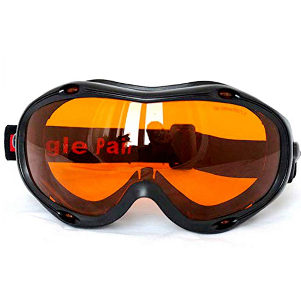 Jolooyo Laser Safety Goggles - Protective Eyewear for 190nm-540nm Wavelengths (488nm, 532nm) | Anti-UV & Blue Light | Includes Storage Case | Ideal for Laser Cutting, Engraving & Lab Work