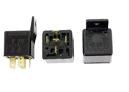 Bosch 0332019150 Fuel Pump Relay - Set of 2 Replacement Parts for Car Engine Performance | Compatible with Multiple Vehicle Models | Perfect for DIY Auto Repair & Maintenance