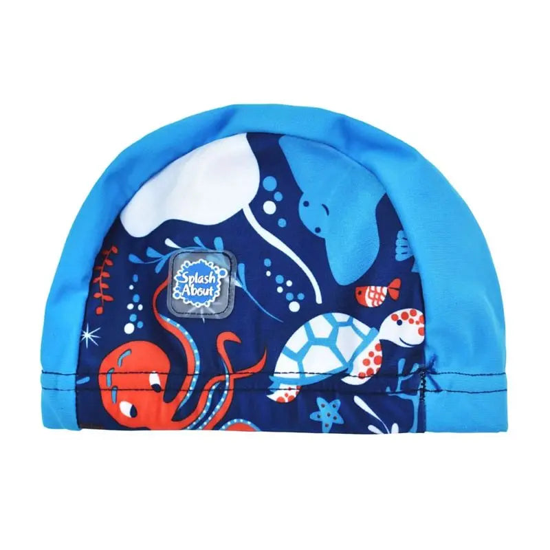 Kids Swim Hats with Cute Duck Designs - 2 Pack Waterproof Swimming Caps for Toddlers & Children | Perfect for Pool, Beach & Summer Water Activities