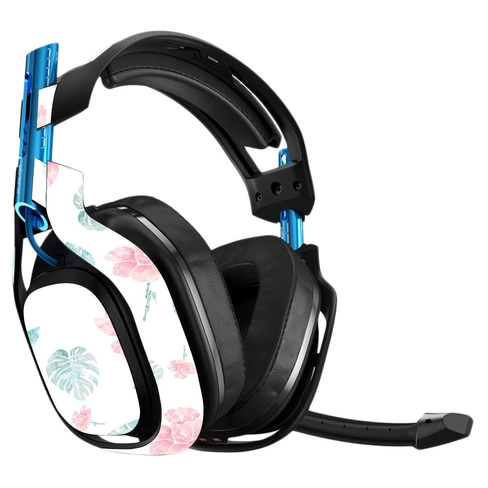 Astro A50 3rd Generation Gaming Headset Skin - Paper Flowers Design | Protective Vinyl Decal Wrap | Easy to Apply & Remove | Durable & Unique Style | Made in USA | Perfect for Gaming, Streaming & Personalization