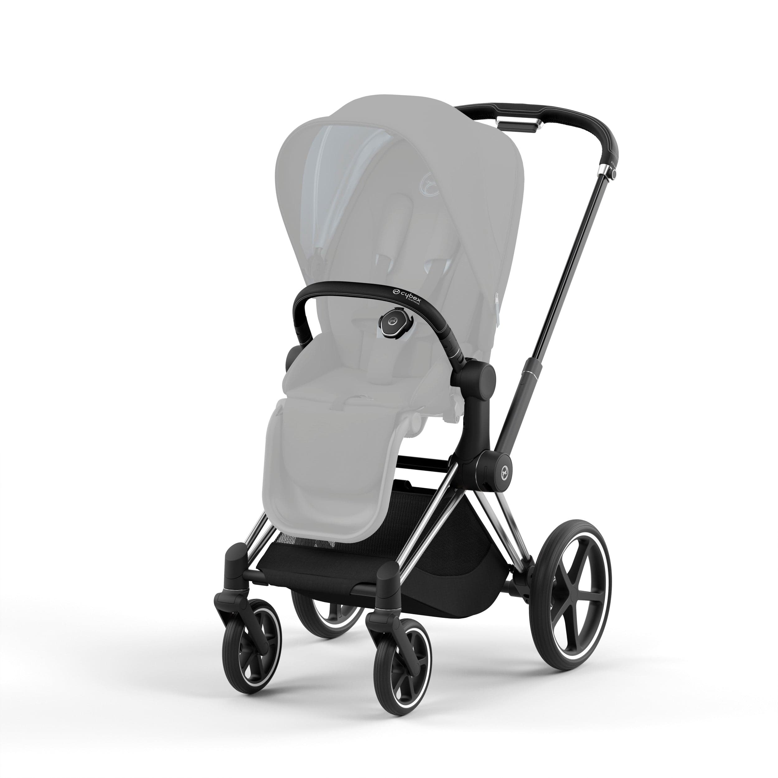 Cybex Priam 4 Luxury Stroller - Lightweight Aluminum Frame with All-Terrain Wheels | Perfect for Urban Walking, Jogging & Travel with Baby