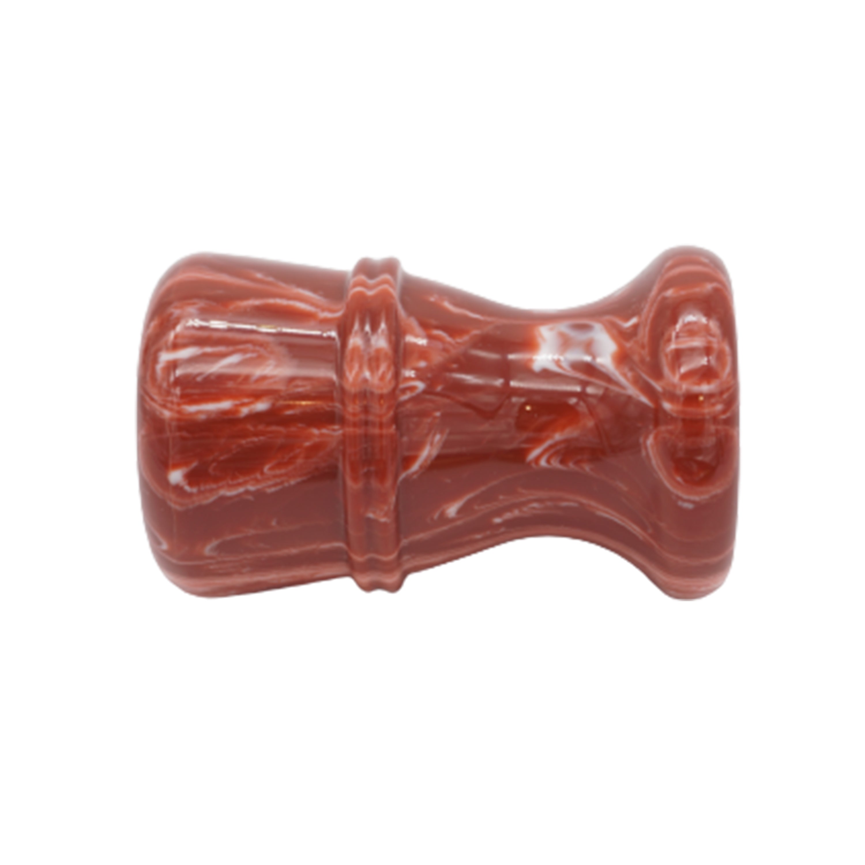 Premium Strawberry Cream Handmade Shaving Brush Handle - Fits 24mm & 26mm Knots - Perfect for Wet Shaving, Grooming Kits & Luxury Bathroom Accessories