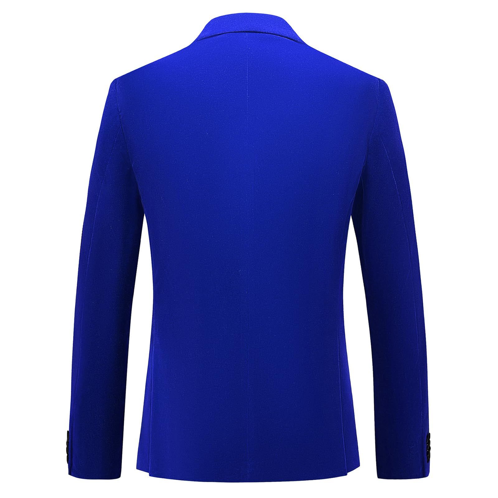 Men's Velvet Blazer Slim Fit Suit Jacket - Peaked Lapel Single Button Tuxedo Blazer for Wedding, Prom & Formal Events | Elegant Dinner Jacket for Special Occasions